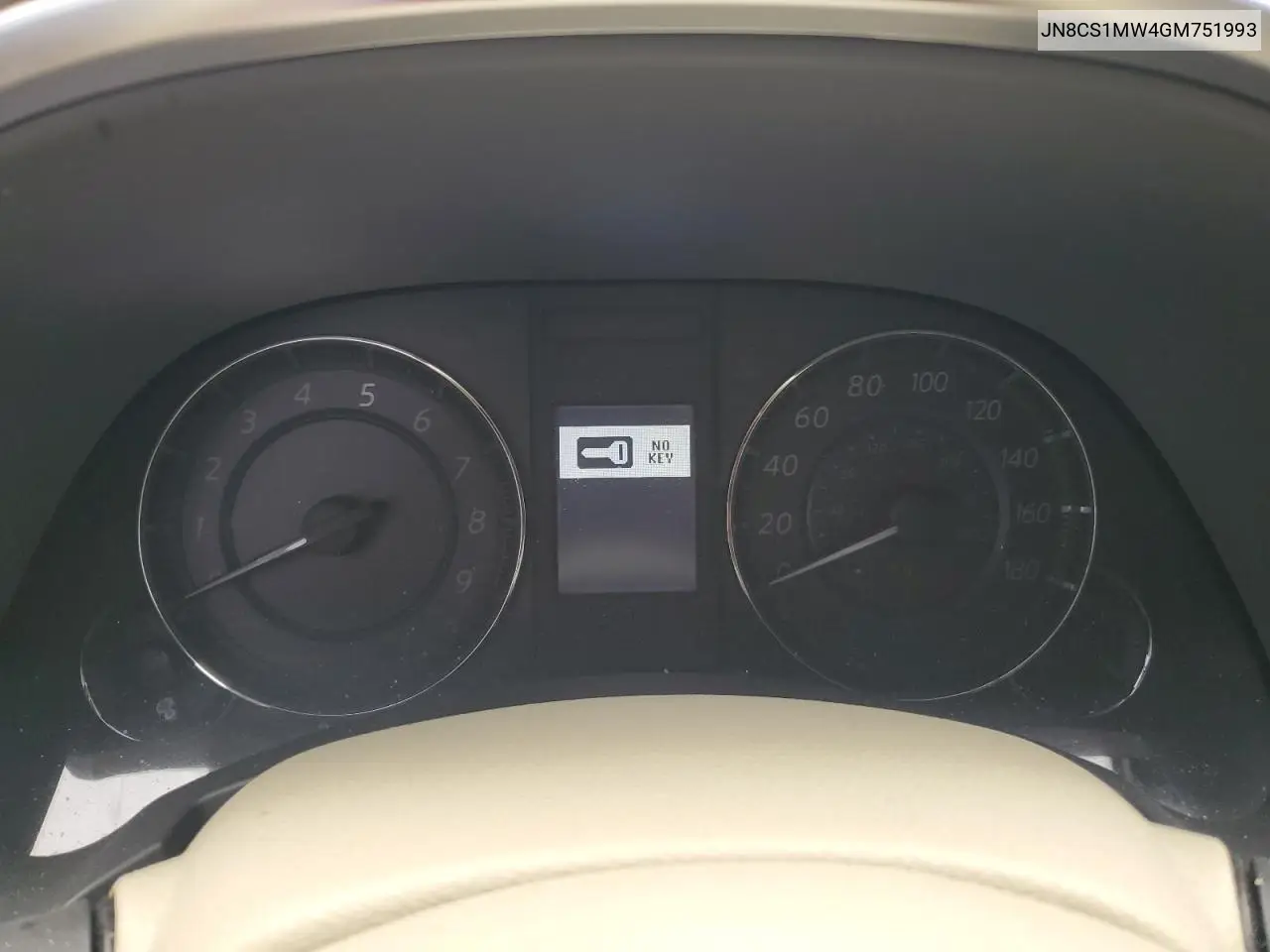 2016 Infiniti Qx70 VIN: JN8CS1MW4GM751993 Lot: 56351675