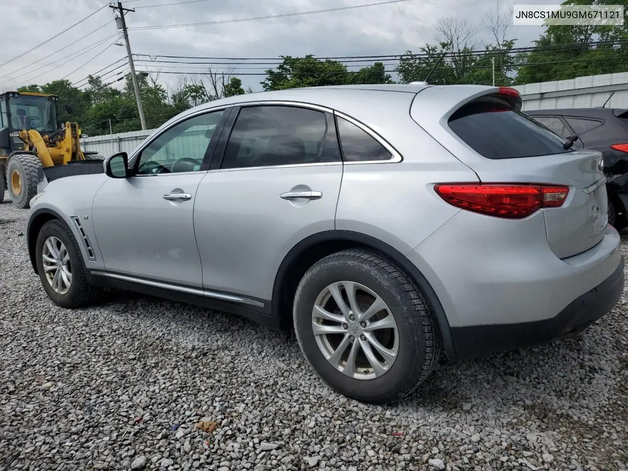 2016 Infiniti Qx70 VIN: JN8CS1MU9GM671121 Lot: 59466735