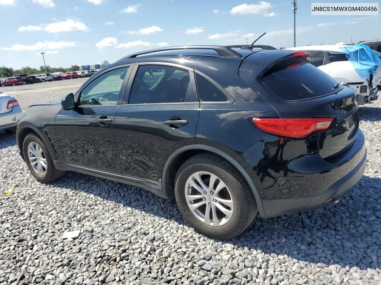 2016 Infiniti Qx70 VIN: JN8CS1MWXGM400456 Lot: 61276945