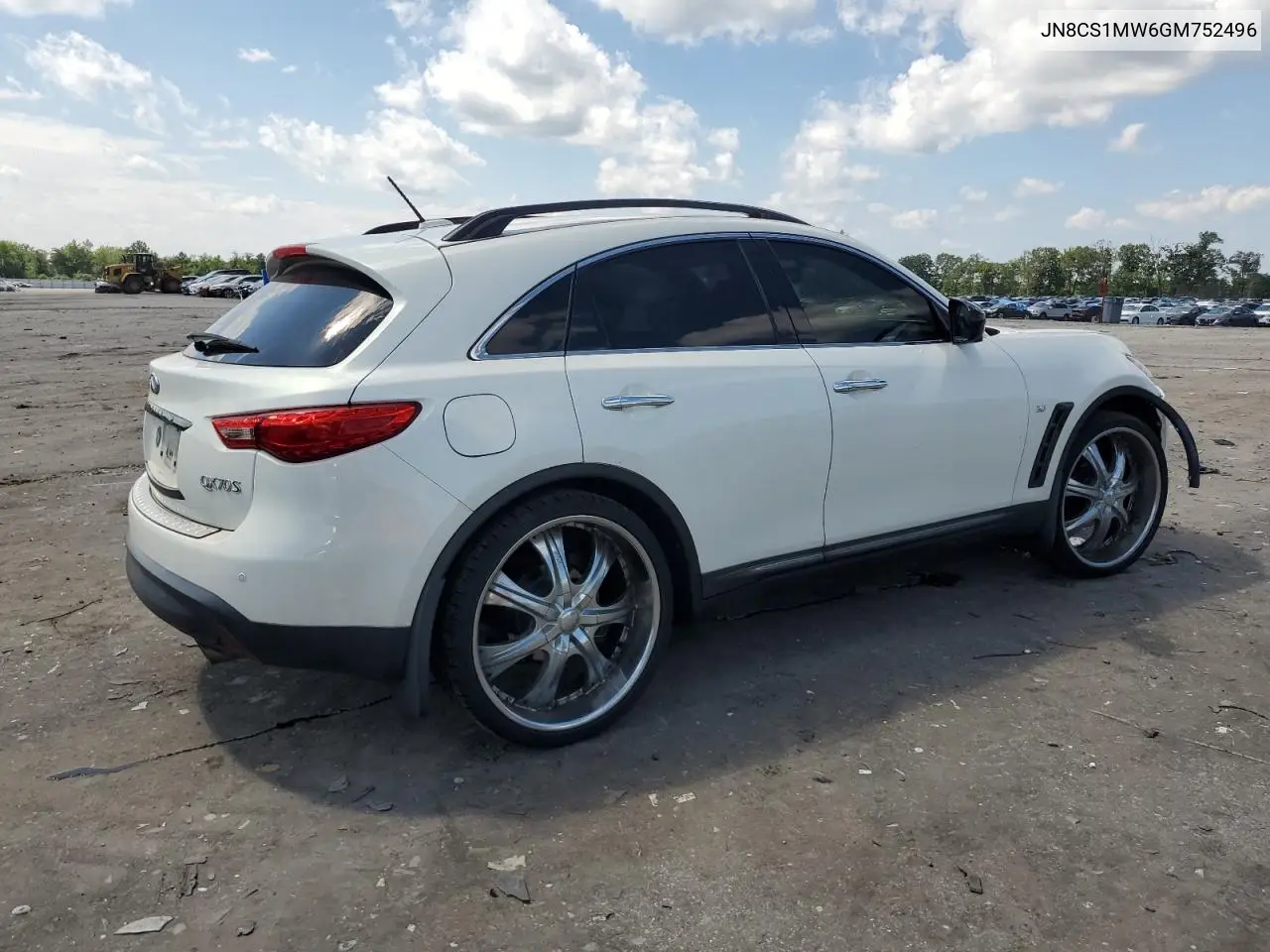 2016 Infiniti Qx70 VIN: JN8CS1MW6GM752496 Lot: 63445345