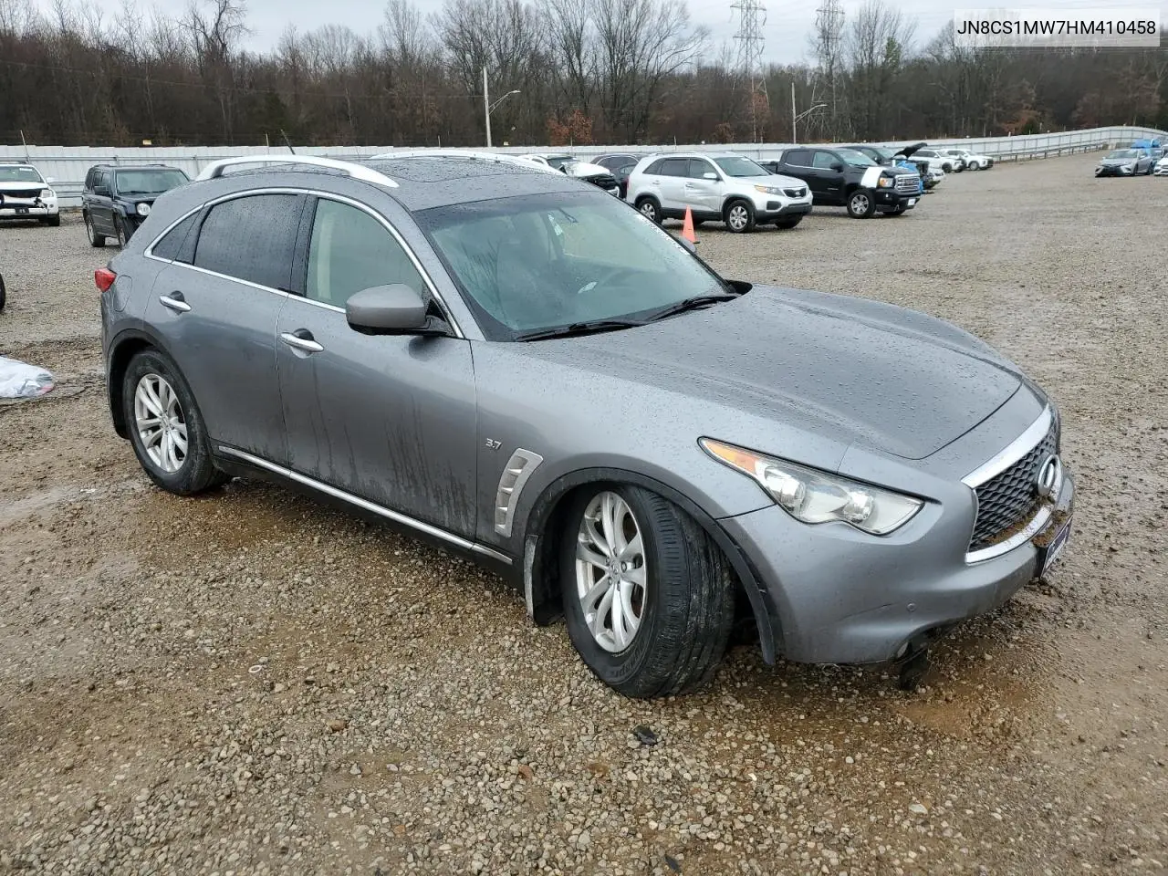 2017 Infiniti Qx70 VIN: JN8CS1MW7HM410458 Lot: 43272385