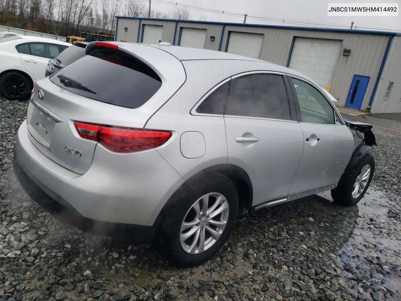 2017 Infiniti Qx70 VIN: JN8CS1MW5HM414492 Lot: 52415495