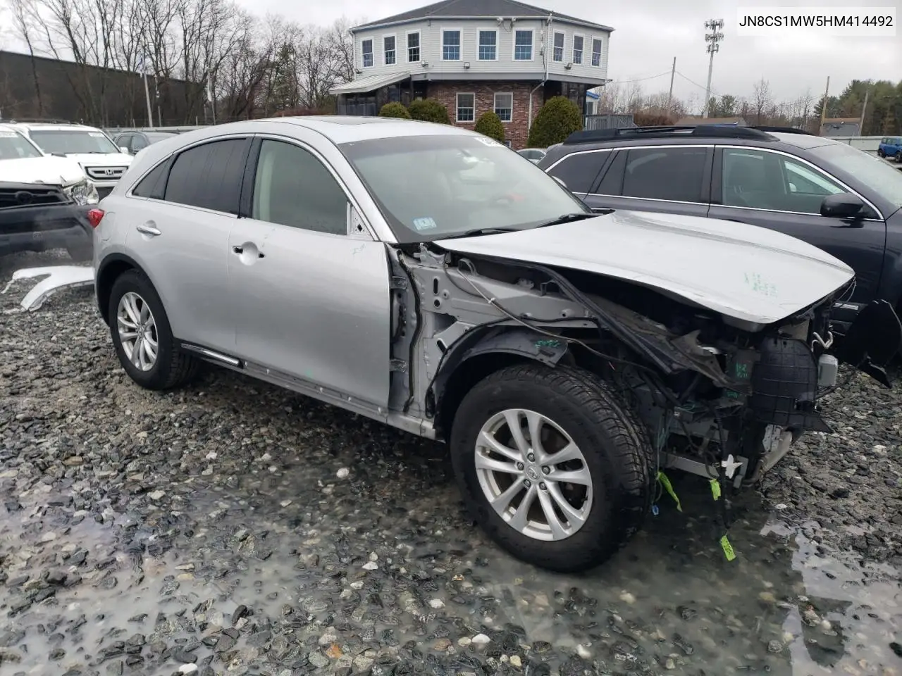 2017 Infiniti Qx70 VIN: JN8CS1MW5HM414492 Lot: 52415495