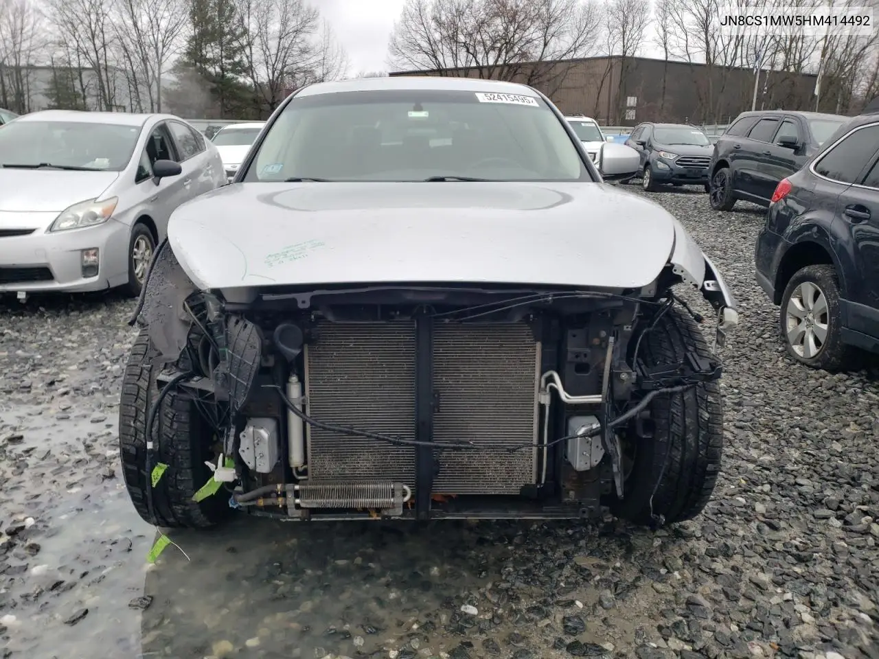 2017 Infiniti Qx70 VIN: JN8CS1MW5HM414492 Lot: 52415495
