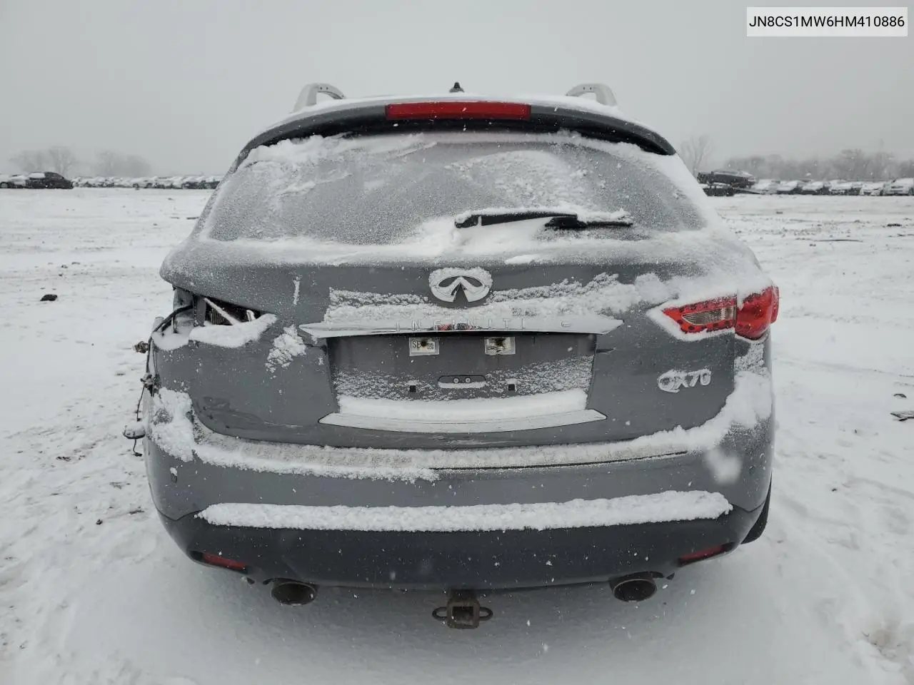 2017 Infiniti Qx70 VIN: JN8CS1MW6HM410886 Lot: 54278645