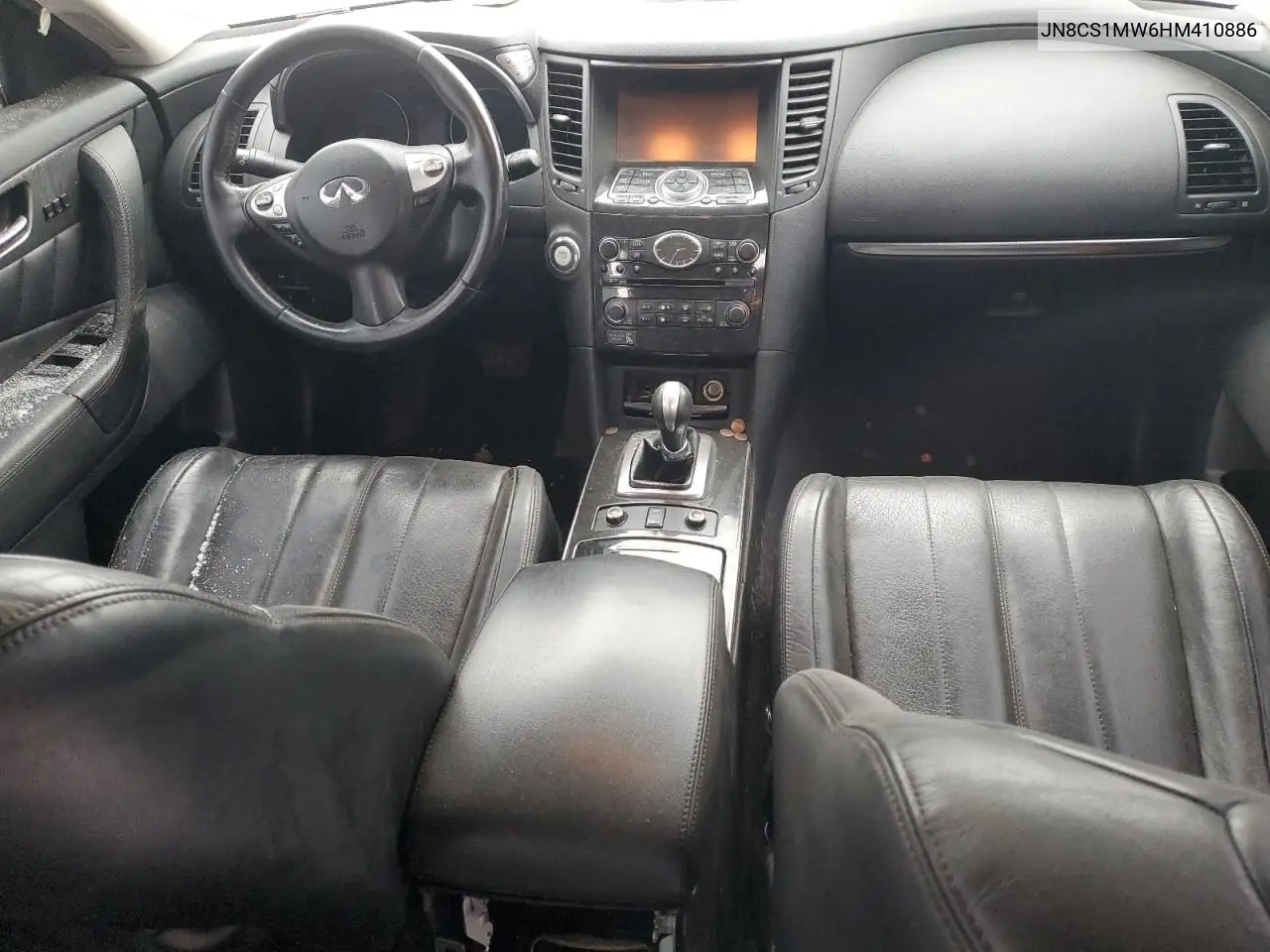 2017 Infiniti Qx70 VIN: JN8CS1MW6HM410886 Lot: 54278645