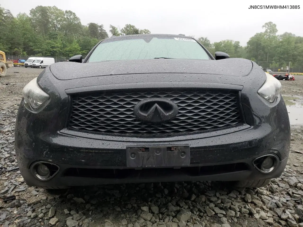 2017 Infiniti Qx70 VIN: JN8CS1MW8HM413885 Lot: 54278995