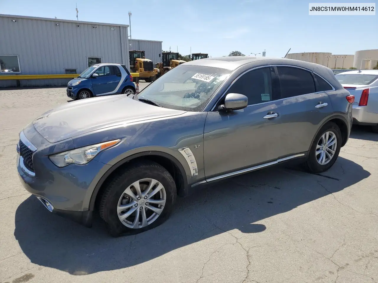 2017 Infiniti Qx70 VIN: JN8CS1MW0HM414612 Lot: 55169185