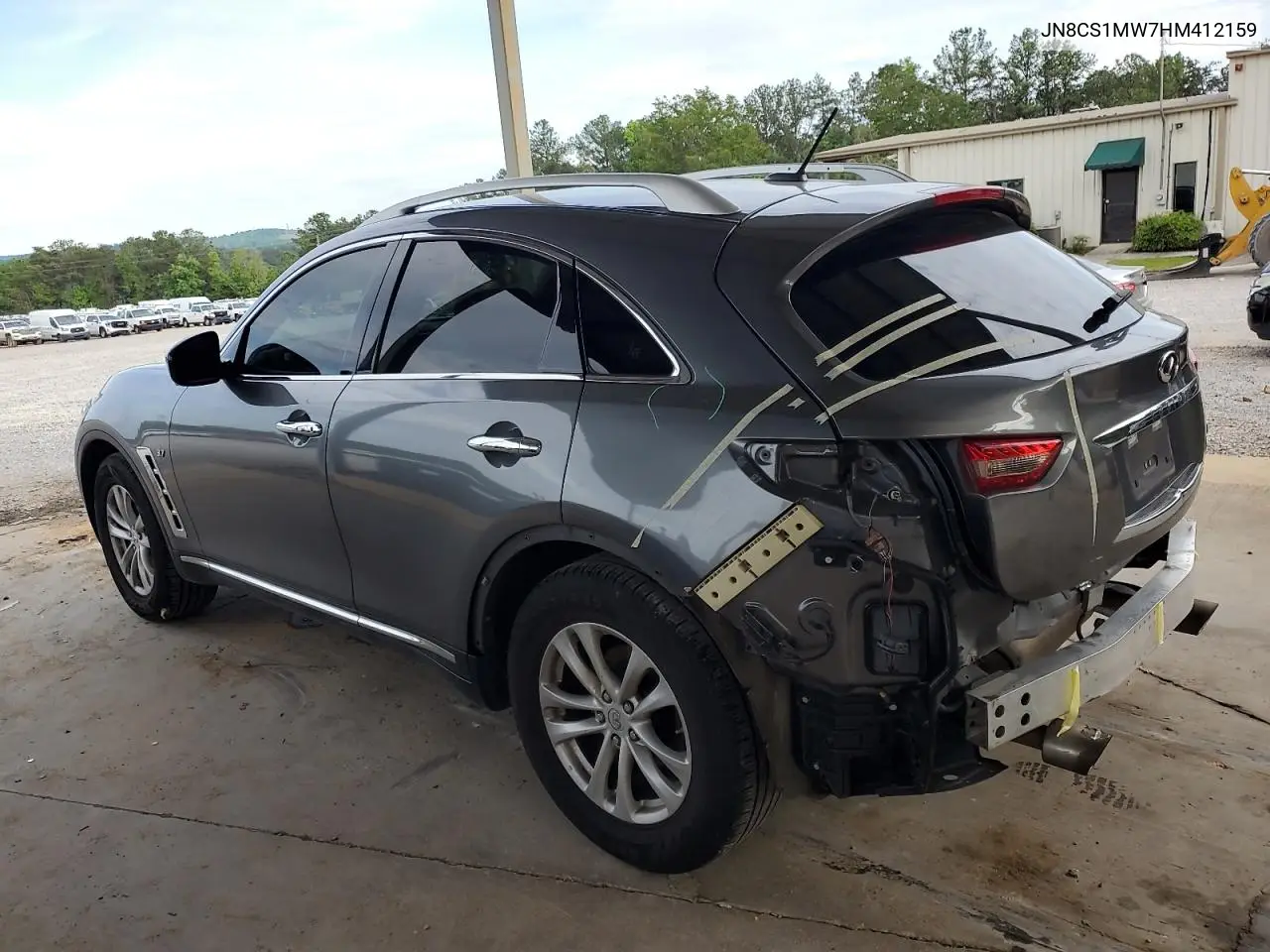 2017 Infiniti Qx70 VIN: JN8CS1MW7HM412159 Lot: 55269885