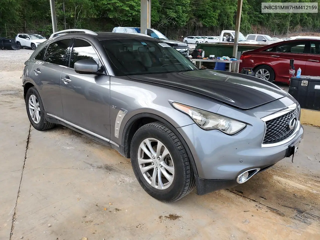 2017 Infiniti Qx70 VIN: JN8CS1MW7HM412159 Lot: 55269885