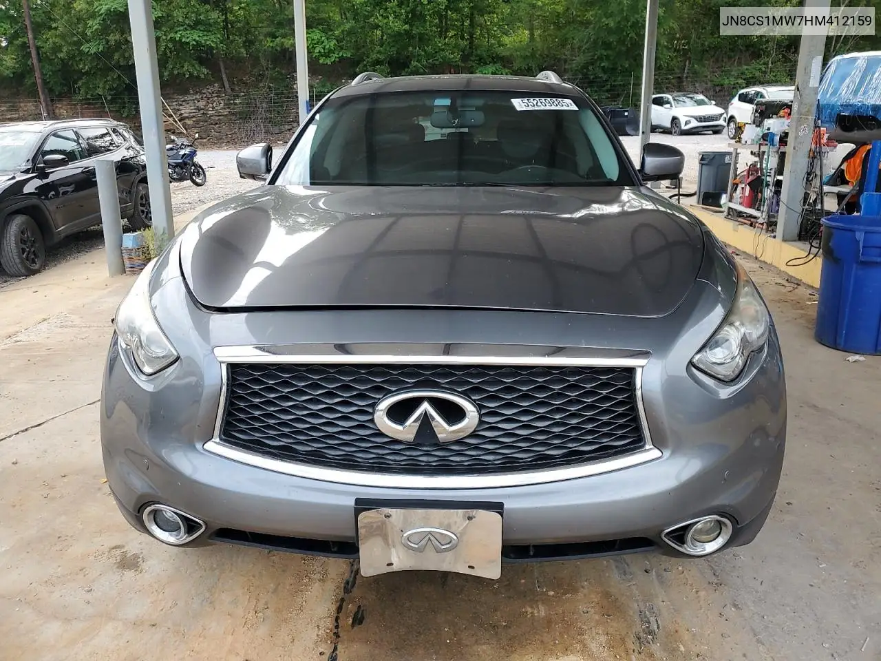 2017 Infiniti Qx70 VIN: JN8CS1MW7HM412159 Lot: 55269885