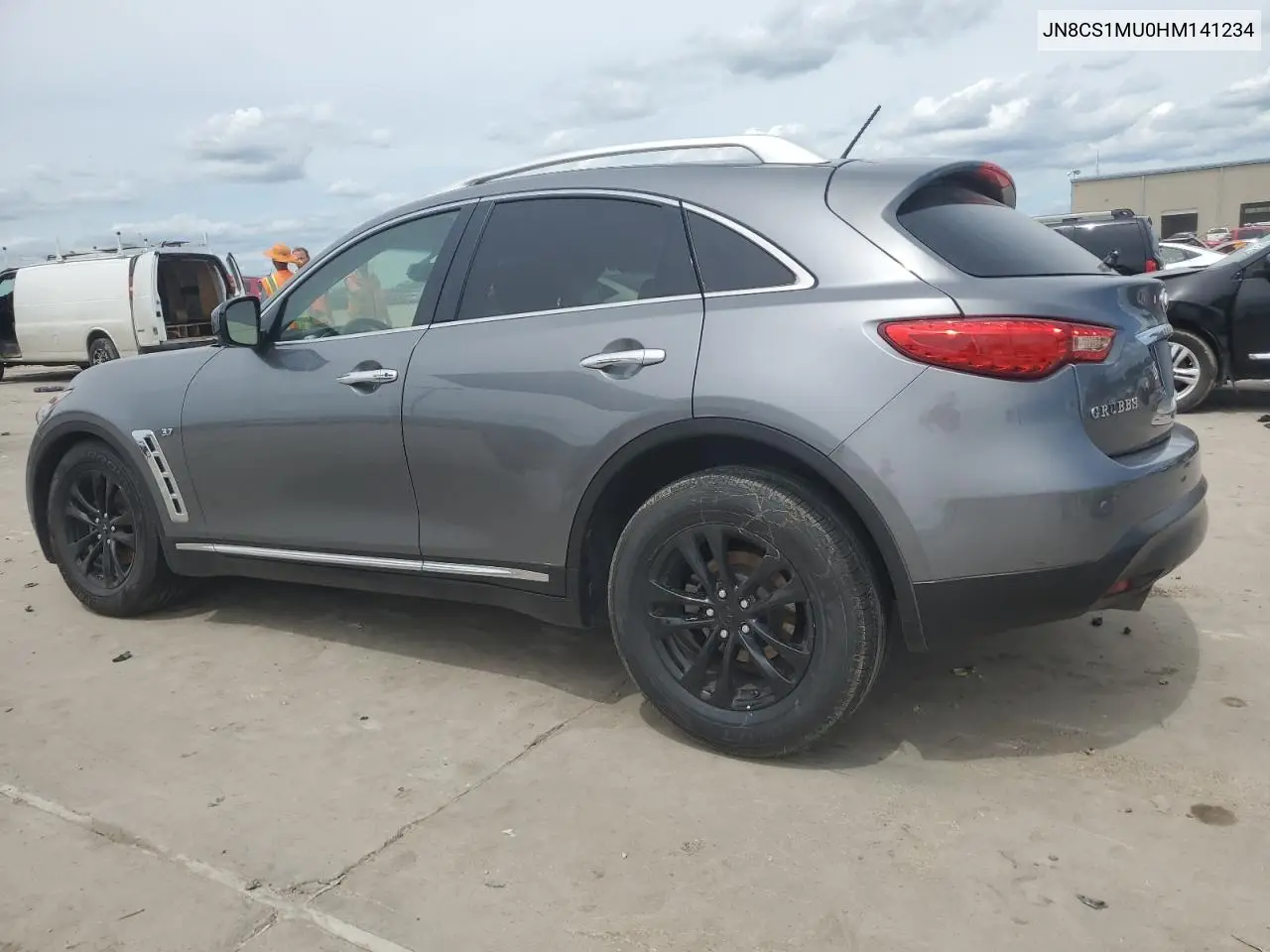 2017 Infiniti Qx70 VIN: JN8CS1MU0HM141234 Lot: 56102205