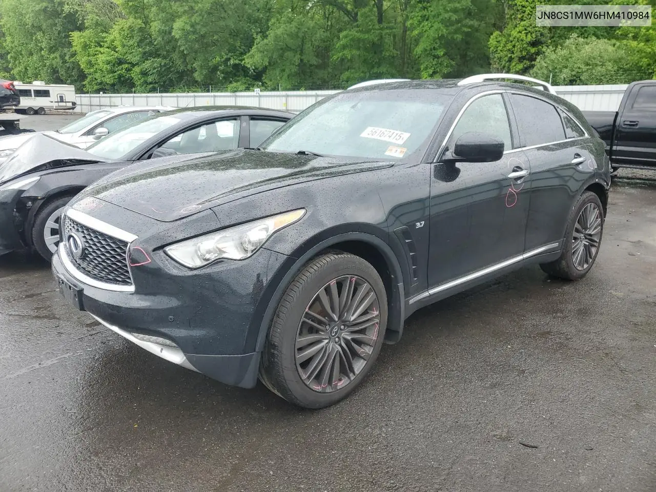 2017 Infiniti Qx70 VIN: JN8CS1MW6HM410984 Lot: 56167415