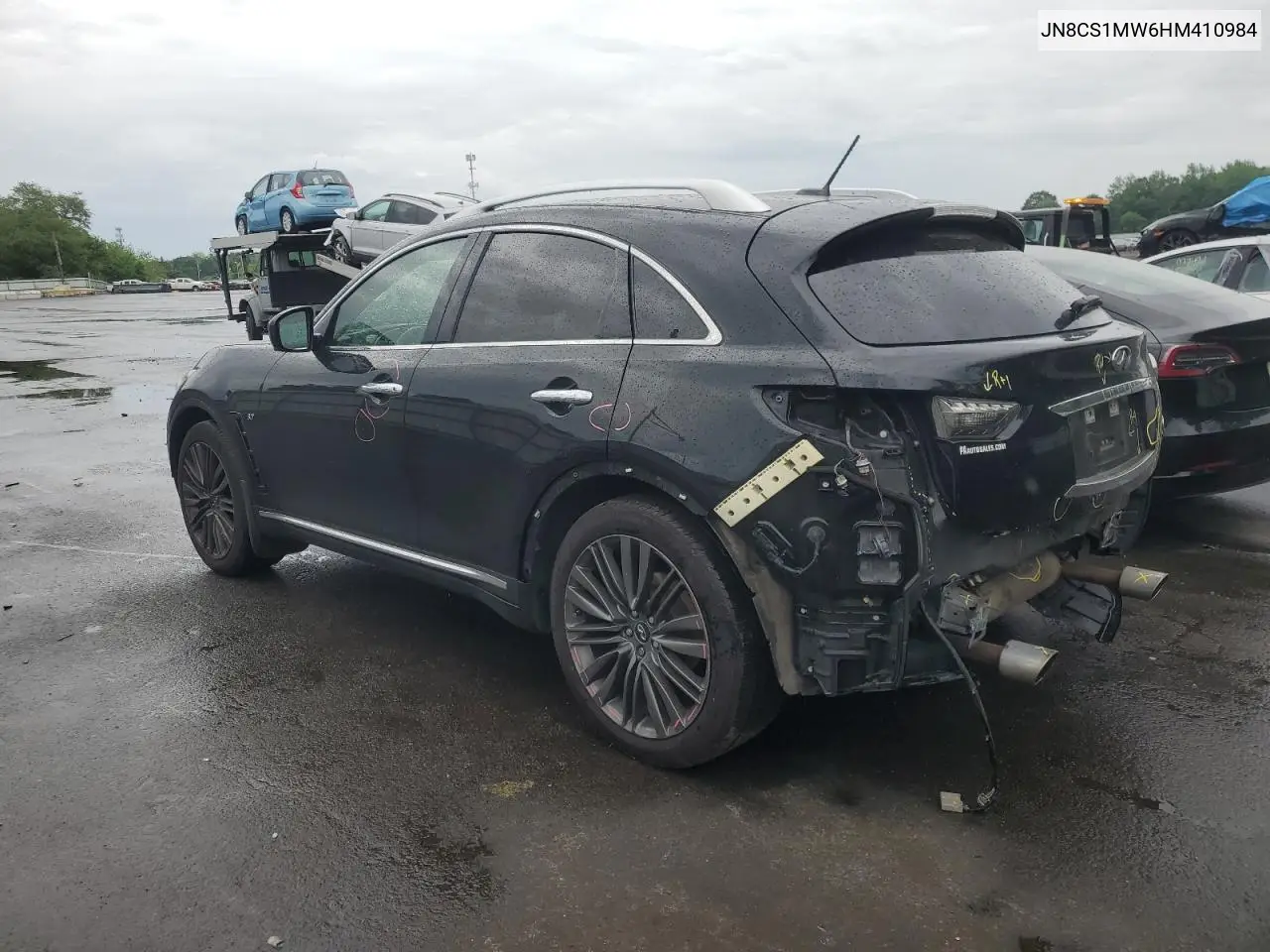 2017 Infiniti Qx70 VIN: JN8CS1MW6HM410984 Lot: 56167415