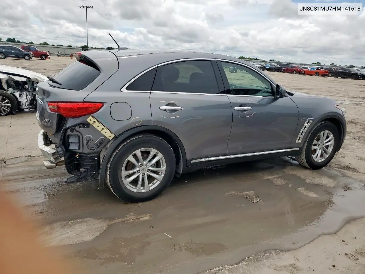 2017 Infiniti Qx70 VIN: JN8CS1MU7HM141618 Lot: 59794075