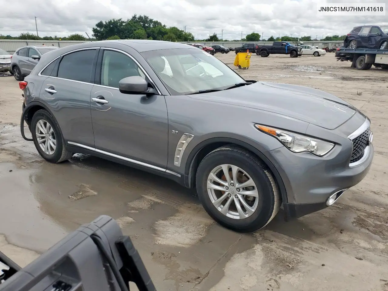2017 Infiniti Qx70 VIN: JN8CS1MU7HM141618 Lot: 59794075