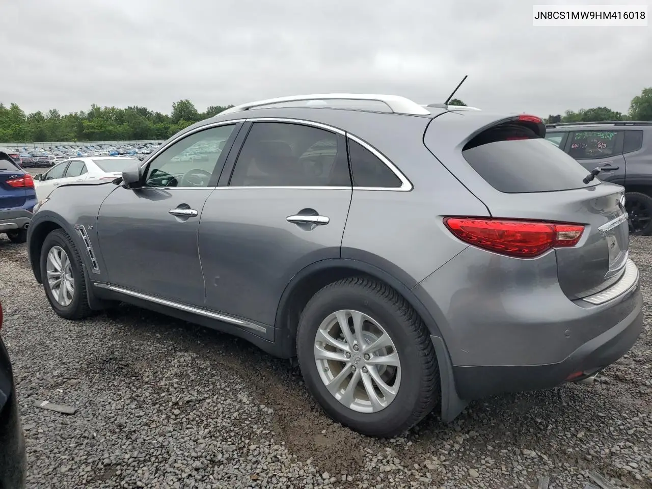 2017 Infiniti Qx70 VIN: JN8CS1MW9HM416018 Lot: 60274225