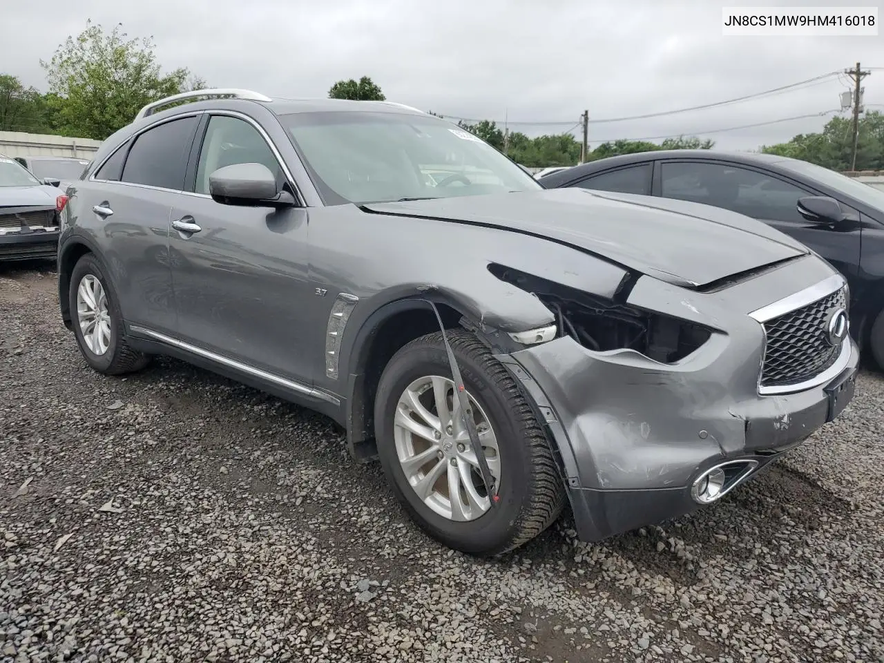2017 Infiniti Qx70 VIN: JN8CS1MW9HM416018 Lot: 60274225