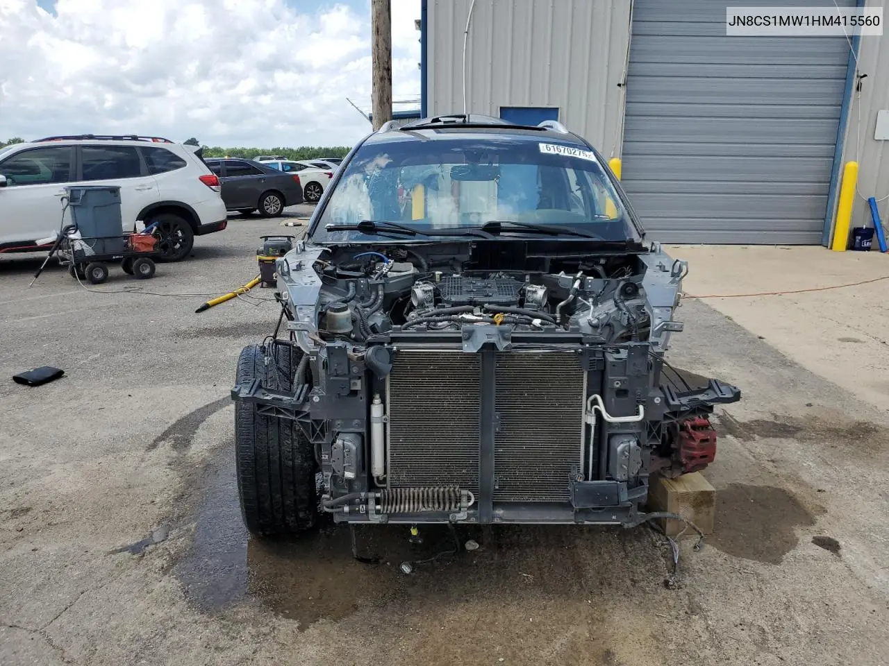 2017 Infiniti Qx70 VIN: JN8CS1MW1HM415560 Lot: 61670275