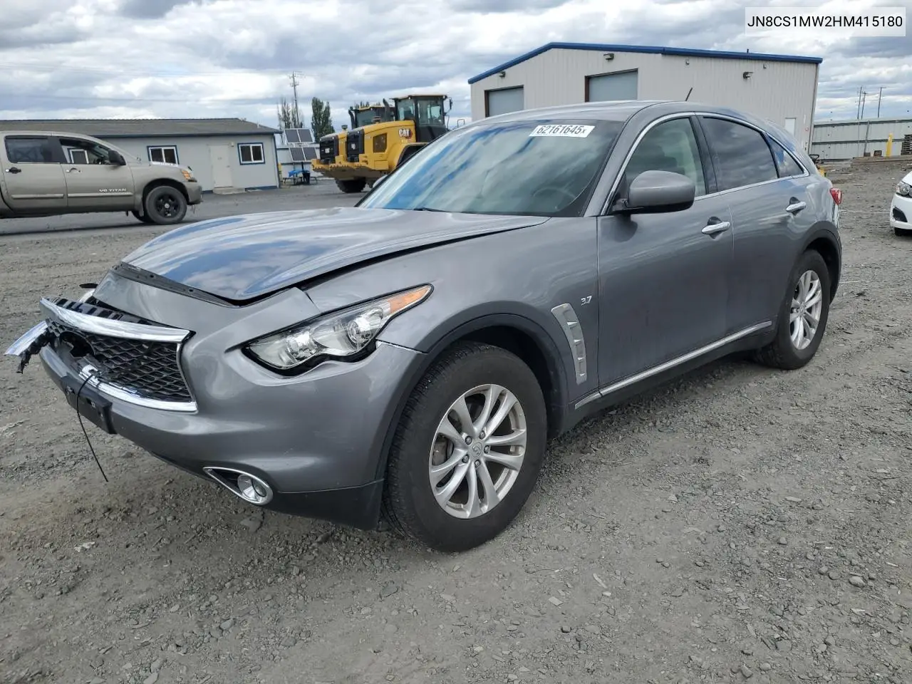 2017 Infiniti Qx70 VIN: JN8CS1MW2HM415180 Lot: 62161645