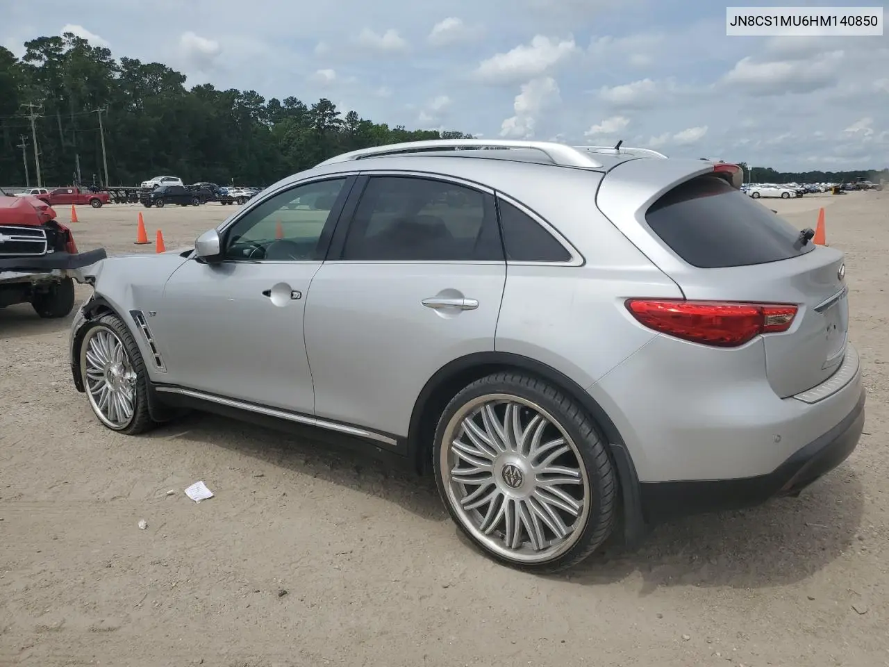 2017 Infiniti Qx70 VIN: JN8CS1MU6HM140850 Lot: 62739825