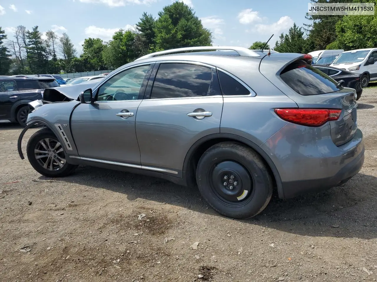 2017 Infiniti Qx70 VIN: JN8CS1MW5HM411530 Lot: 63300075