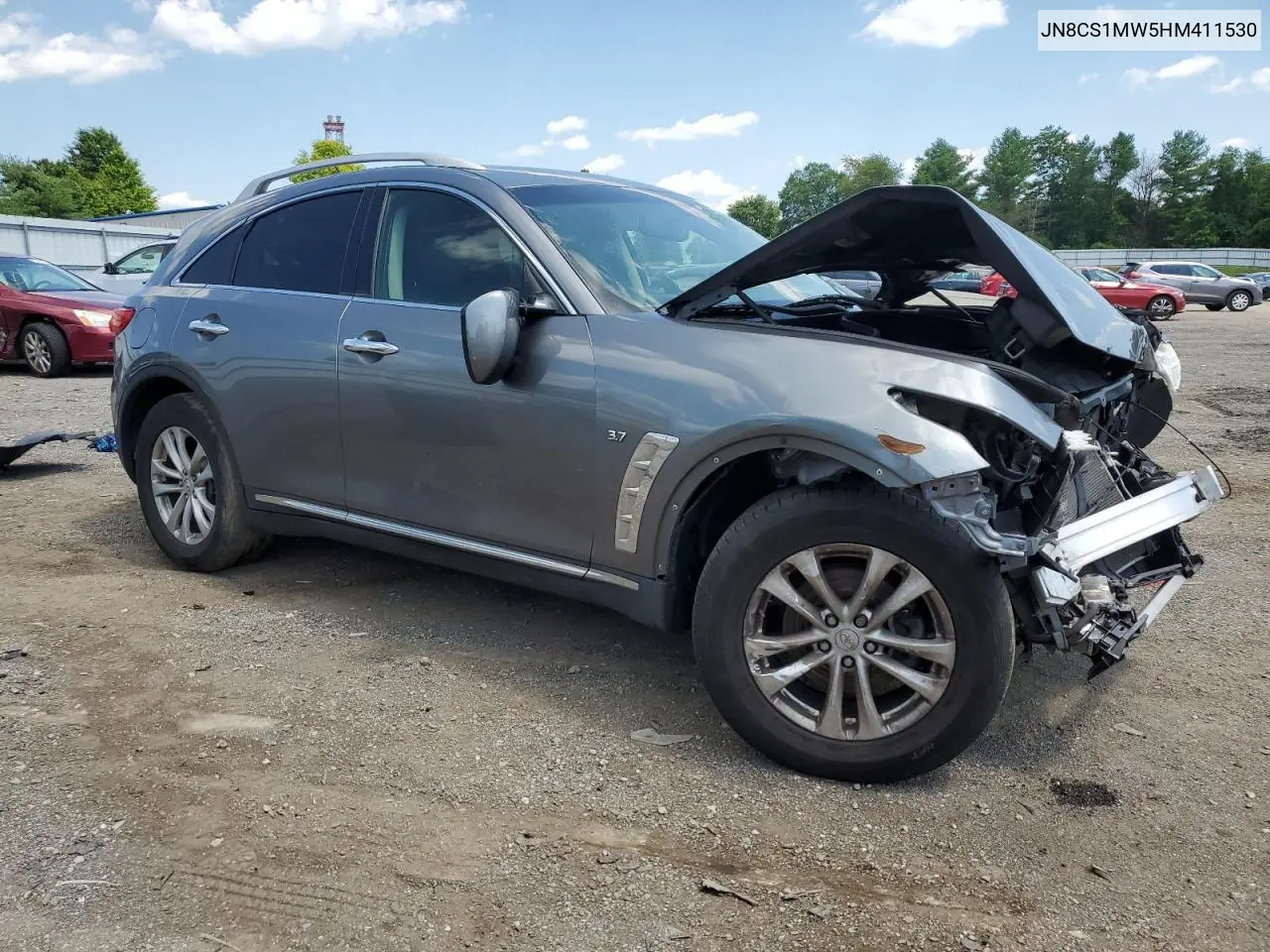 2017 Infiniti Qx70 VIN: JN8CS1MW5HM411530 Lot: 63300075