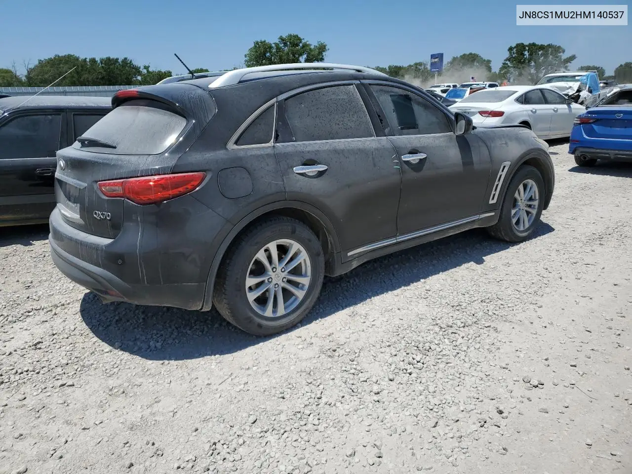2017 Infiniti Qx70 VIN: JN8CS1MU2HM140537 Lot: 64377235