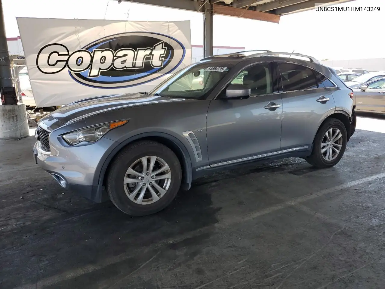 2017 Infiniti Qx70 VIN: JN8CS1MU1HM143249 Lot: 64604395