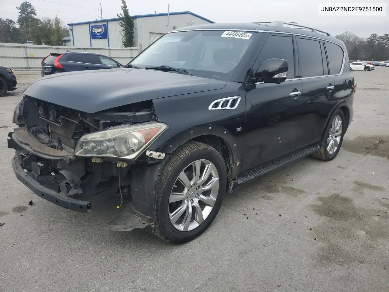 2014 Infiniti Qx80 VIN: JN8AZ2ND2E9751500 Lot: 44496805