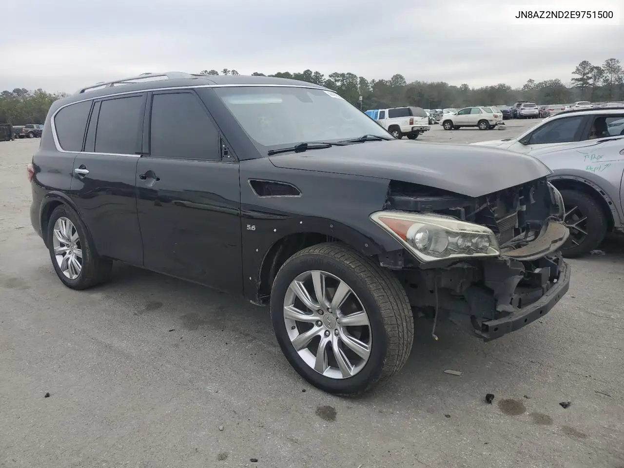 2014 Infiniti Qx80 VIN: JN8AZ2ND2E9751500 Lot: 44496805
