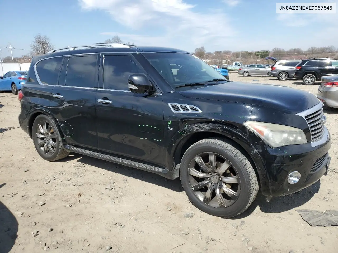 2014 Infiniti Qx80 VIN: JN8AZ2NEXE9067545 Lot: 50030015