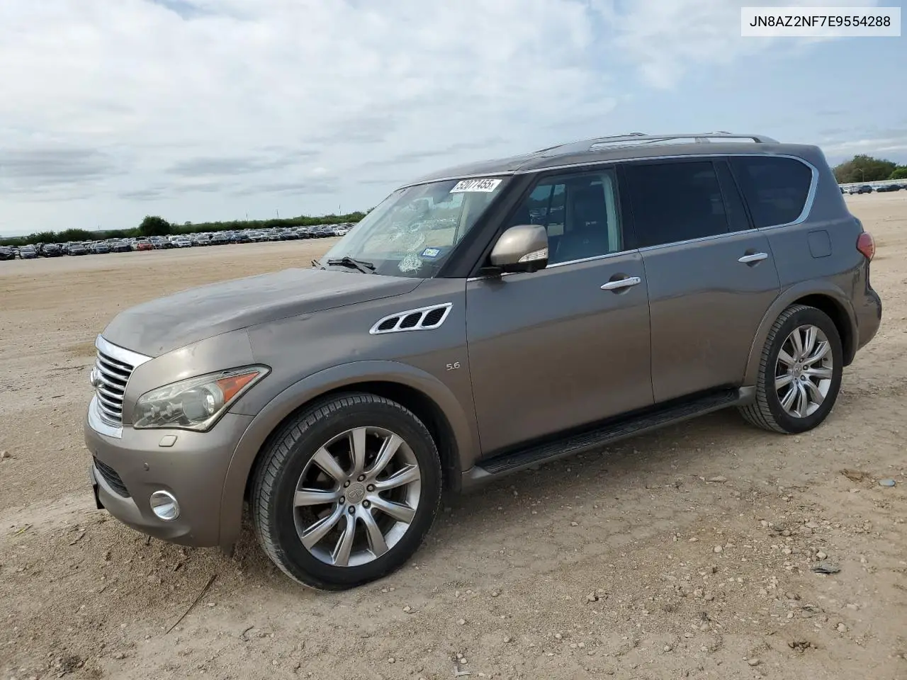 2014 Infiniti Qx80 VIN: JN8AZ2NF7E9554288 Lot: 52077455