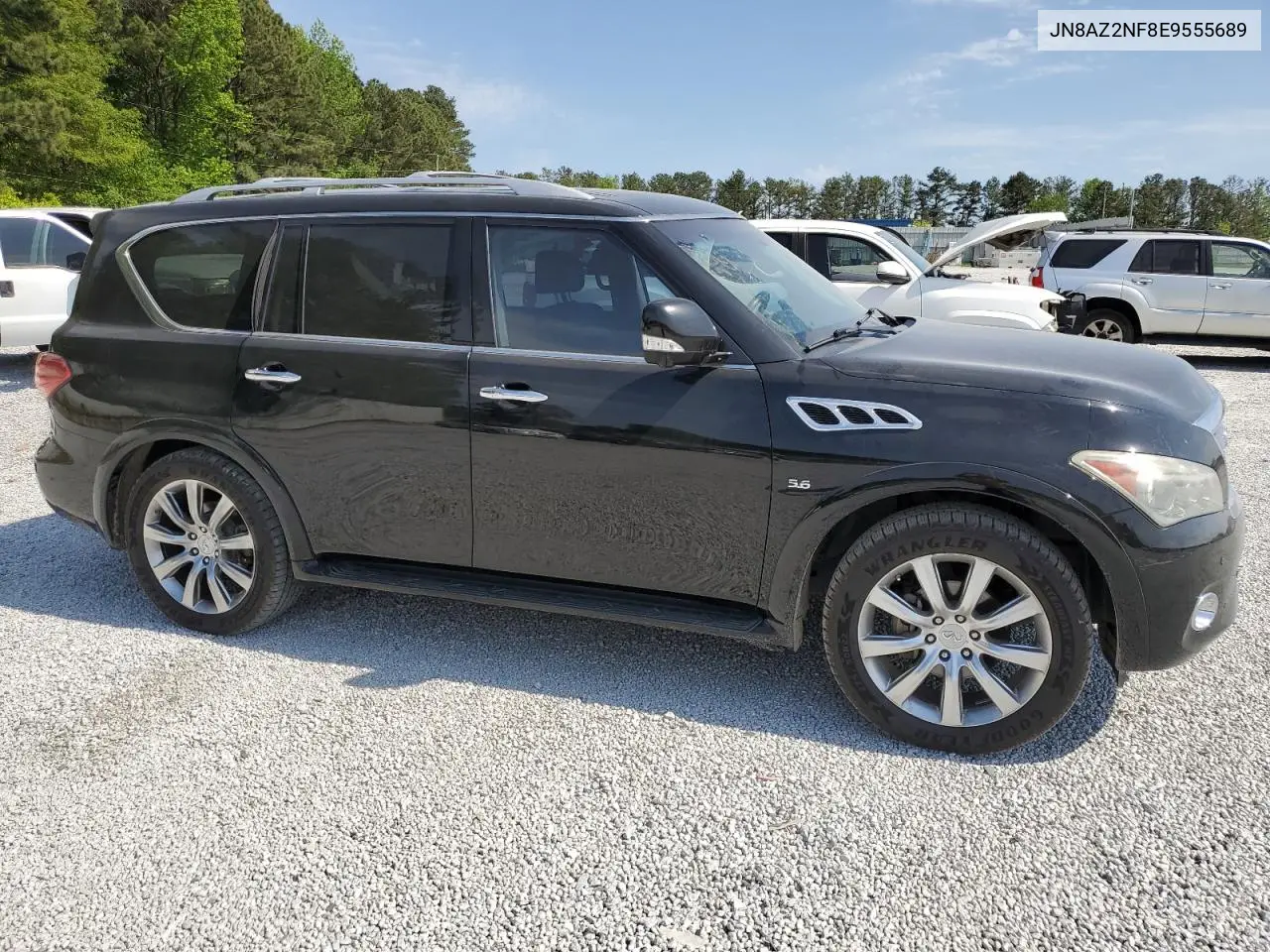2014 Infiniti Qx80 VIN: JN8AZ2NF8E9555689 Lot: 53536325