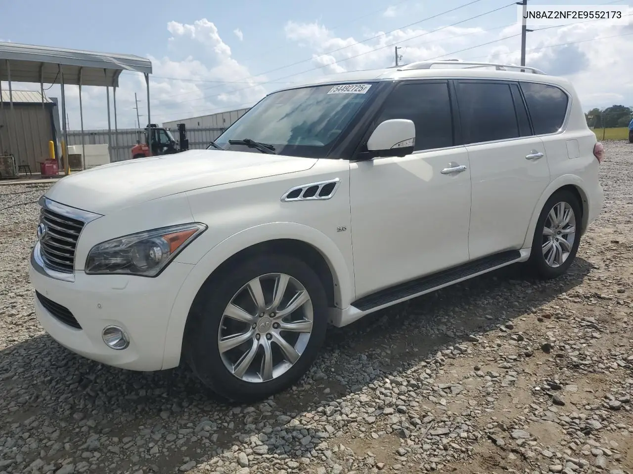 2014 Infiniti Qx80 VIN: JN8AZ2NF2E9552173 Lot: 54492725