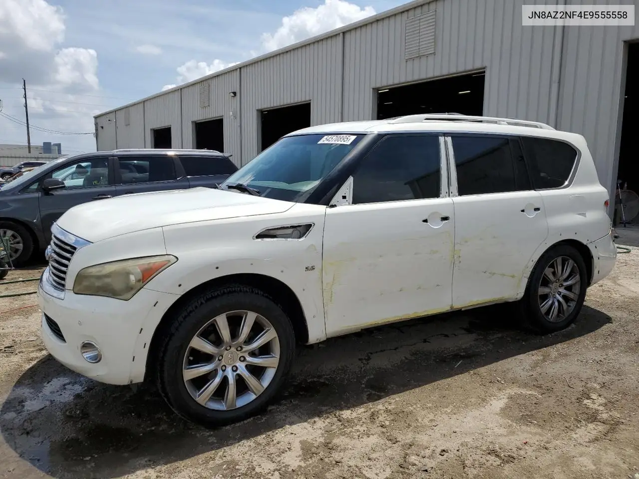 2014 Infiniti Qx80 VIN: JN8AZ2NF4E9555558 Lot: 54570895