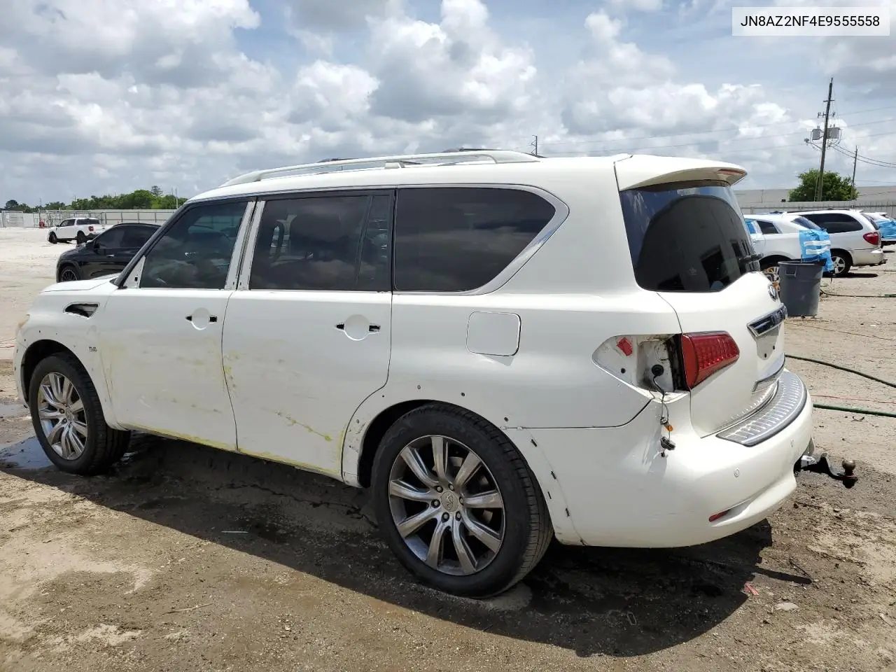 2014 Infiniti Qx80 VIN: JN8AZ2NF4E9555558 Lot: 54570895
