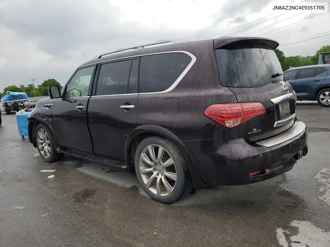 2014 Infiniti Qx80 VIN: JN8AZ2NC4E9351705 Lot: 54616075