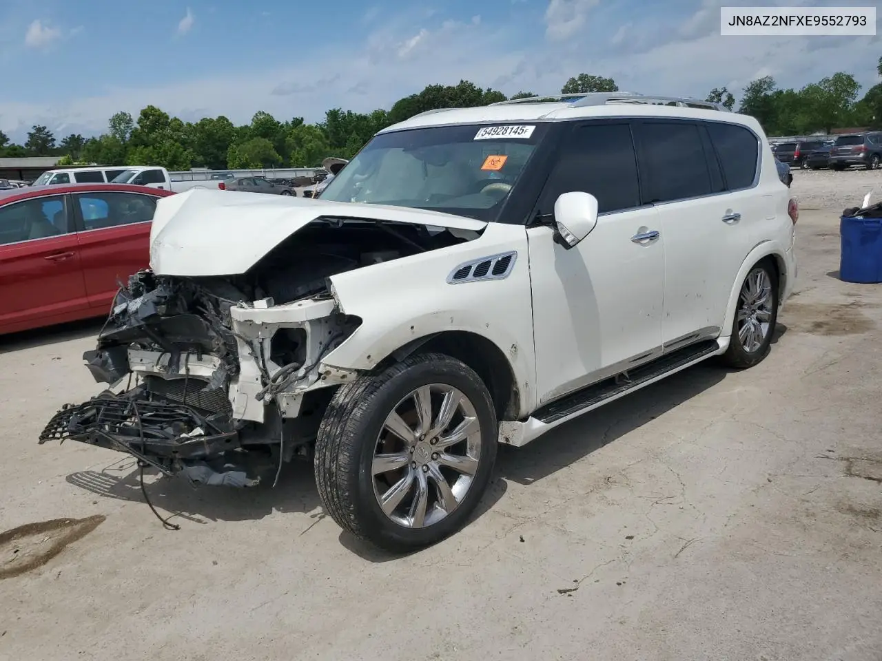 2014 Infiniti Qx80 VIN: JN8AZ2NFXE9552793 Lot: 54928145