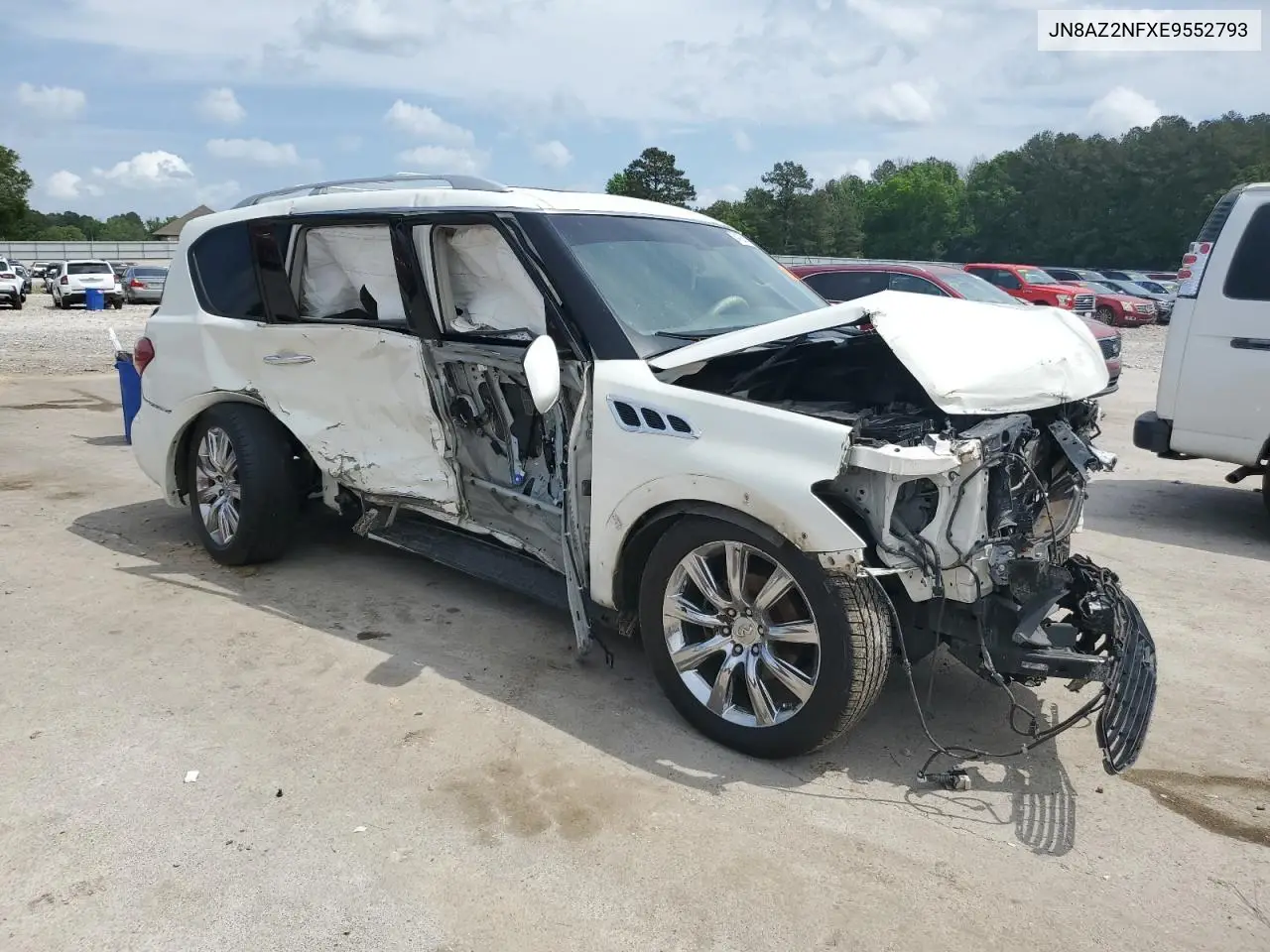 2014 Infiniti Qx80 VIN: JN8AZ2NFXE9552793 Lot: 54928145