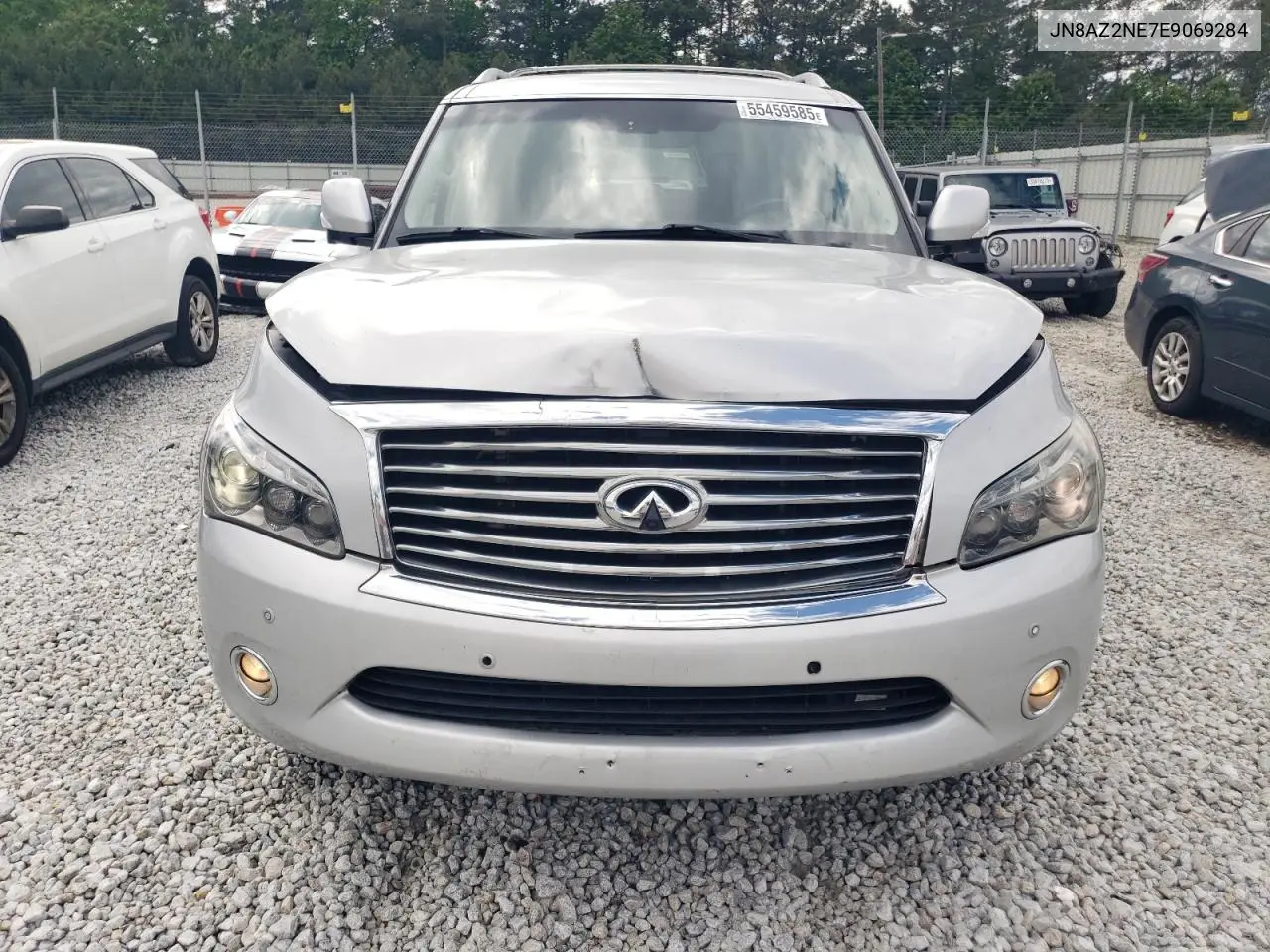 2014 Infiniti Qx80 VIN: JN8AZ2NE7E9069284 Lot: 55459585