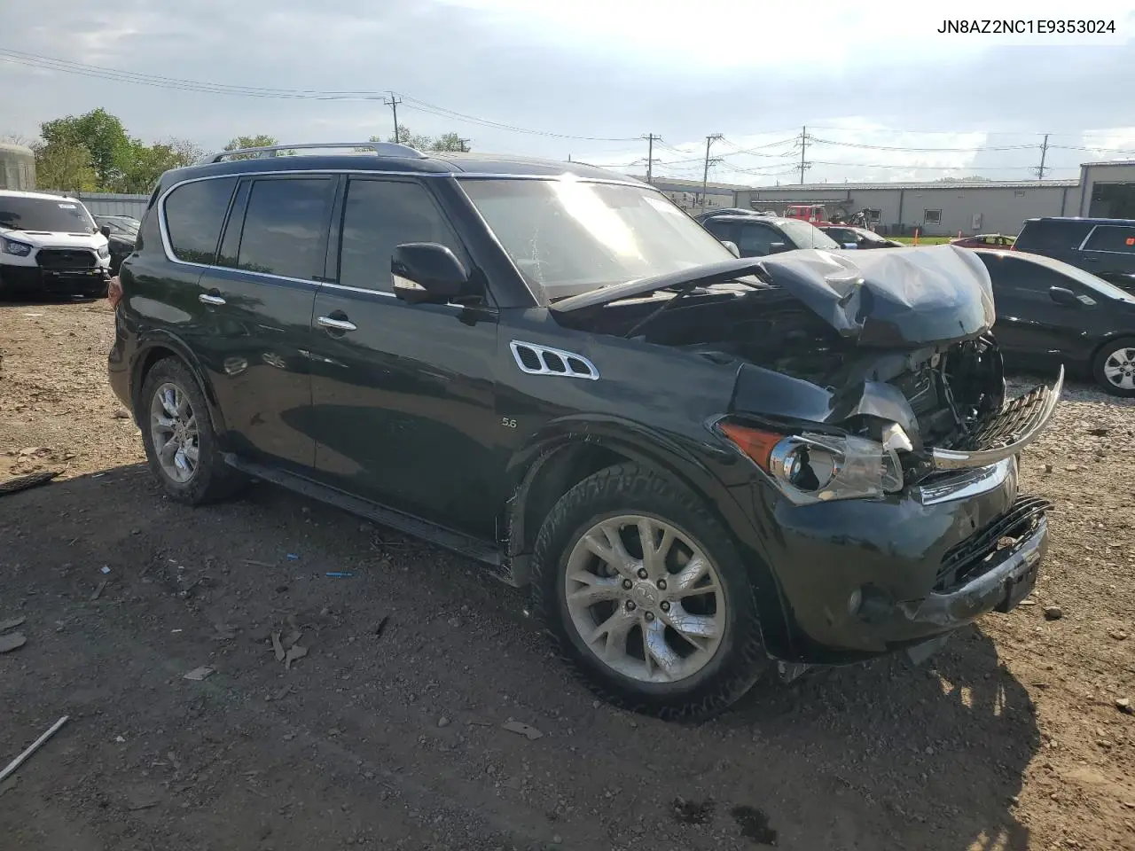 2014 Infiniti Qx80 VIN: JN8AZ2NC1E9353024 Lot: 55503445