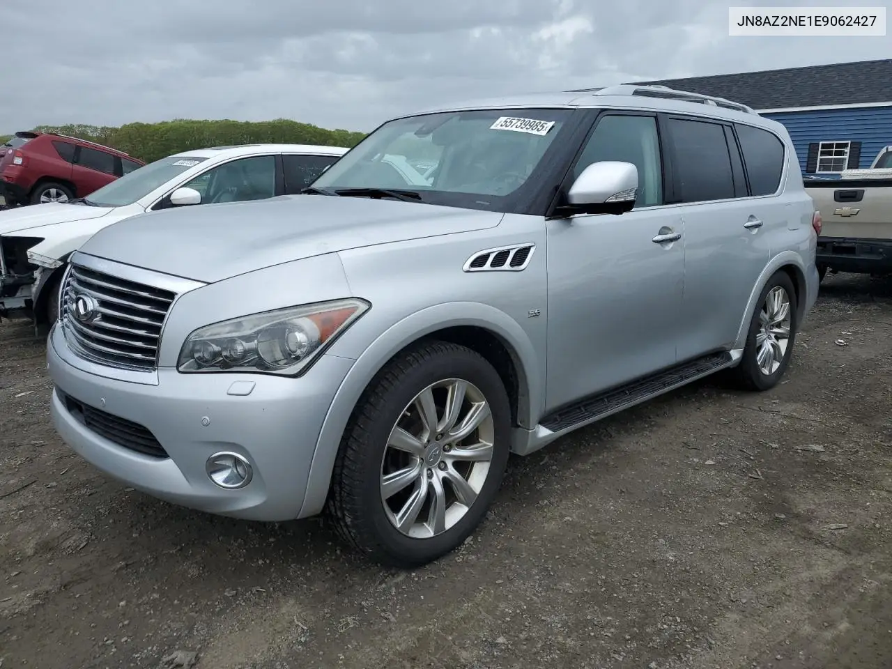 2014 Infiniti Qx80 VIN: JN8AZ2NE1E9062427 Lot: 55739985