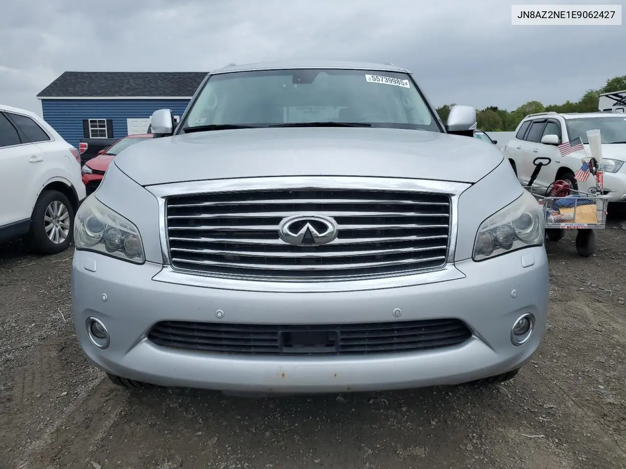2014 Infiniti Qx80 VIN: JN8AZ2NE1E9062427 Lot: 55739985