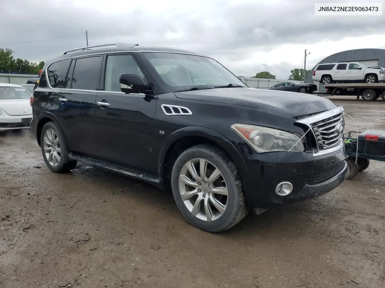 2014 Infiniti Qx80 VIN: JN8AZ2NE2E9063473 Lot: 55954805
