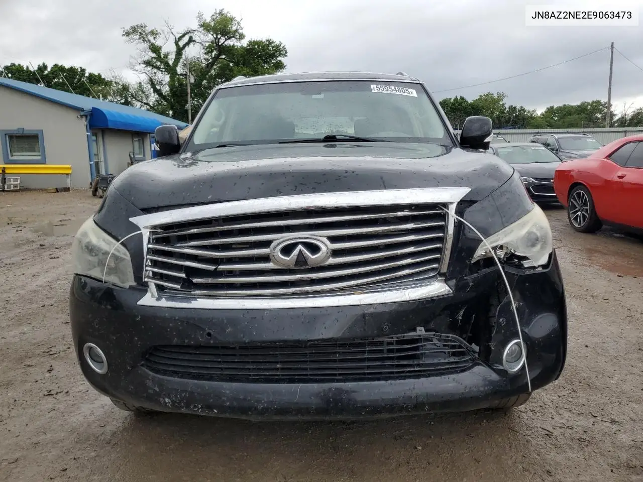 2014 Infiniti Qx80 VIN: JN8AZ2NE2E9063473 Lot: 55954805