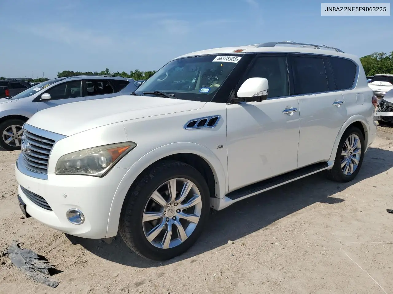 2014 Infiniti Qx80 VIN: JN8AZ2NE5E9063225 Lot: 56323385