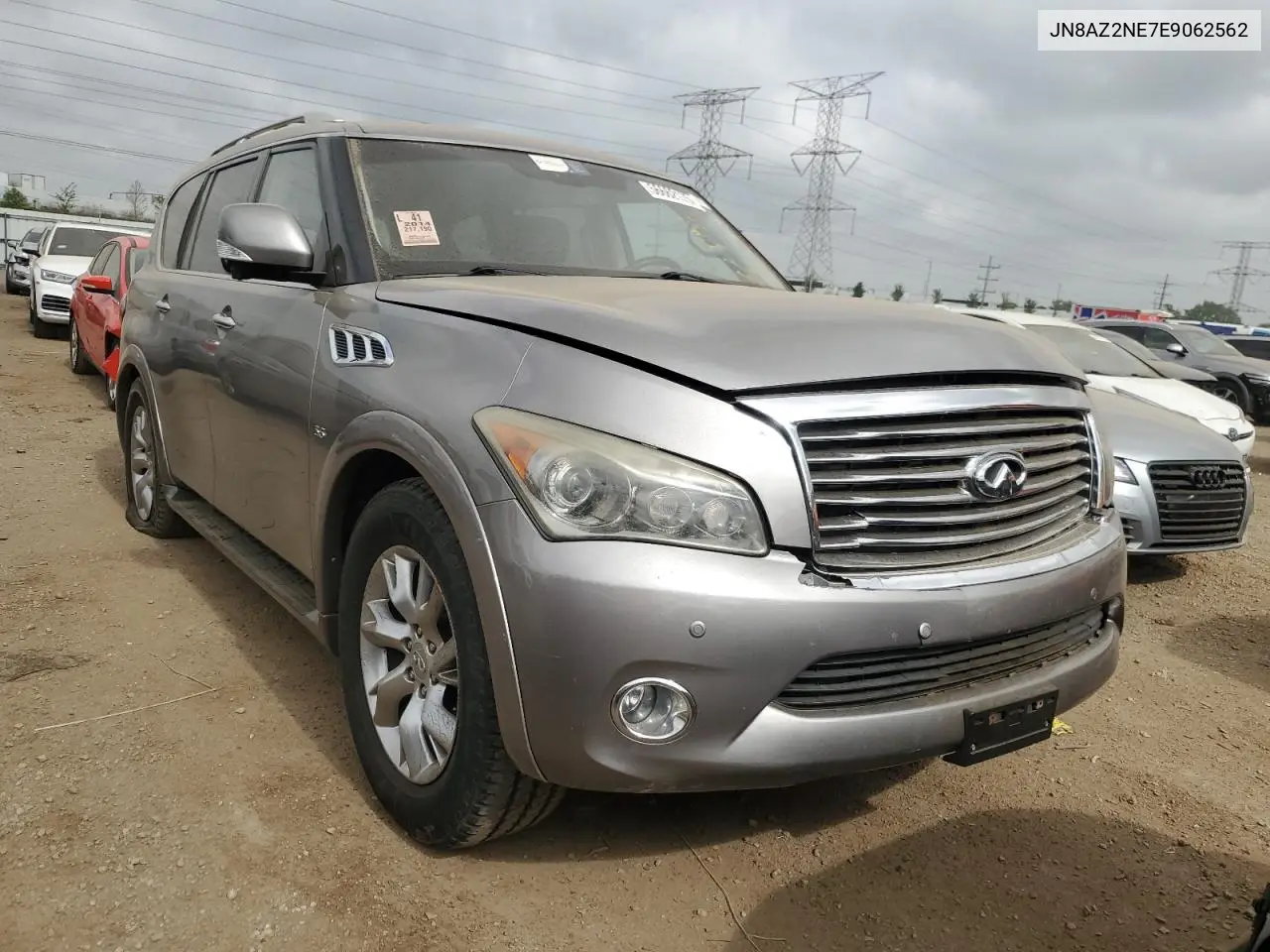 2014 Infiniti Qx80 VIN: JN8AZ2NE7E9062562 Lot: 56662175