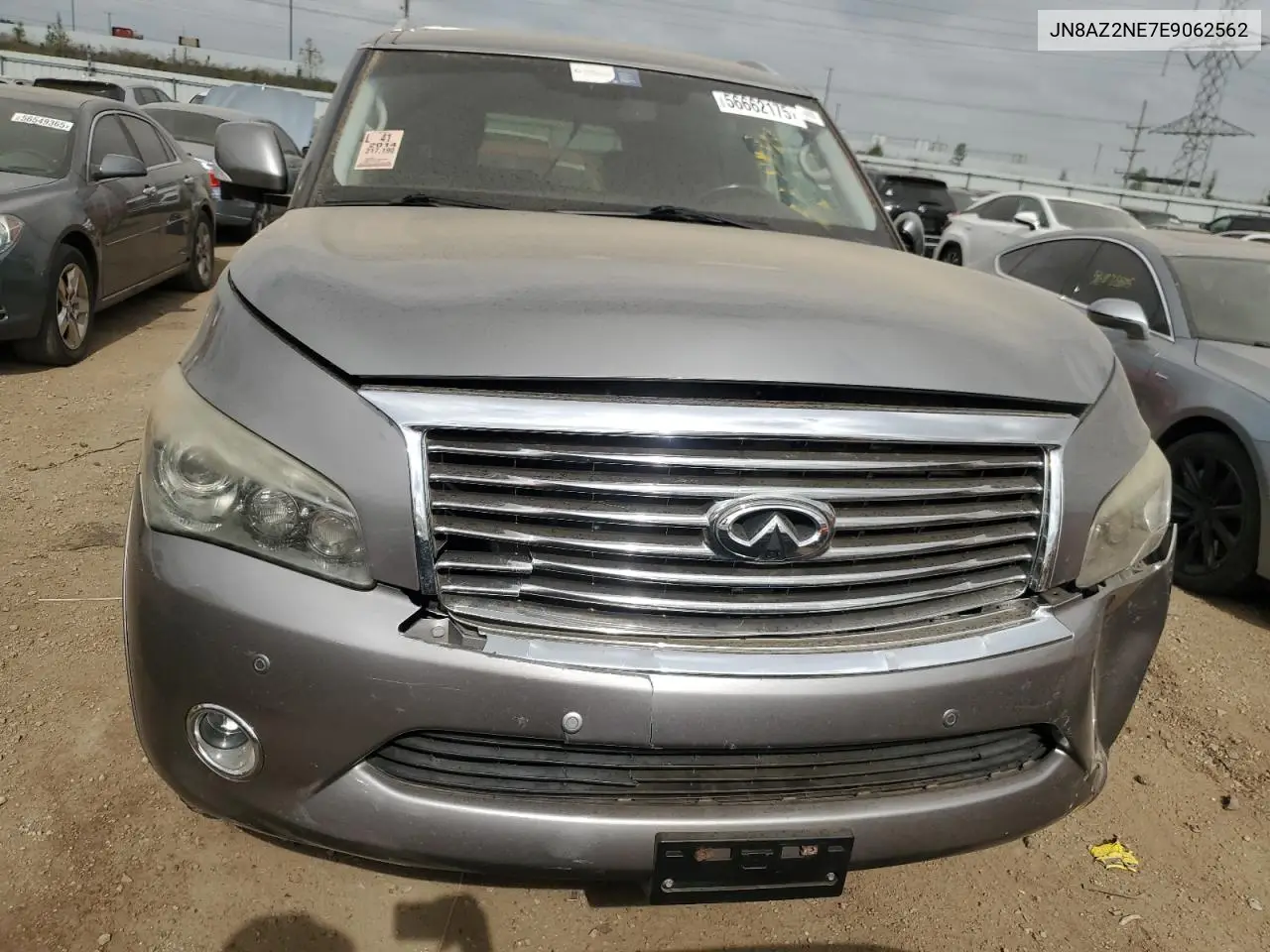 2014 Infiniti Qx80 VIN: JN8AZ2NE7E9062562 Lot: 56662175