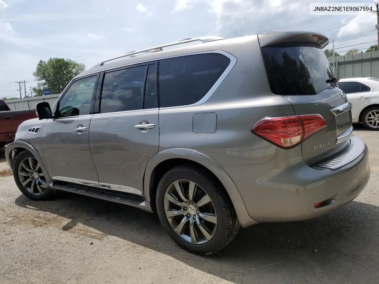 2014 Infiniti Qx80 VIN: JN8AZ2NE1E9067594 Lot: 60652435